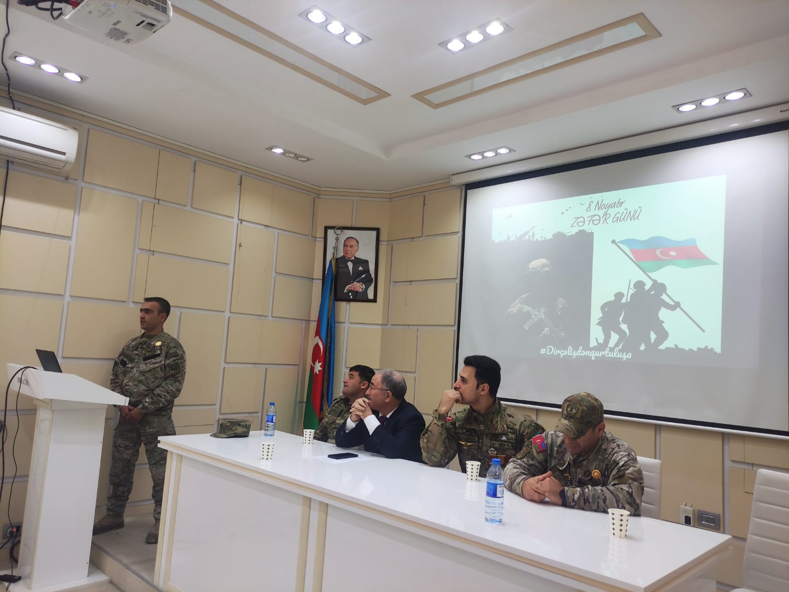 The event was held in the Institute of Soil Science and Agrochemistry on November 8 Victory Day.
