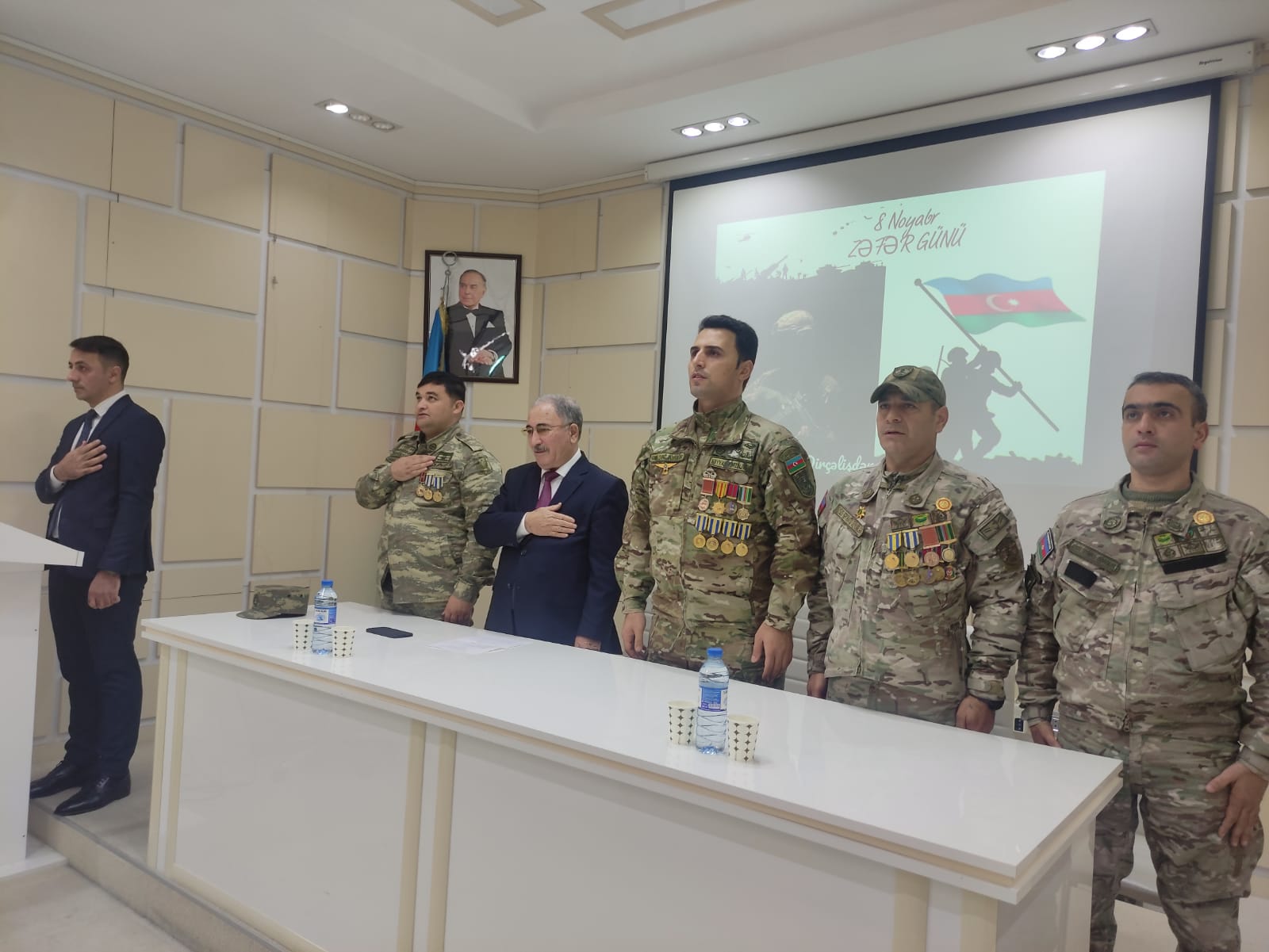 The event was held in the Institute of Soil Science and Agrochemistry on November 8 Victory Day.