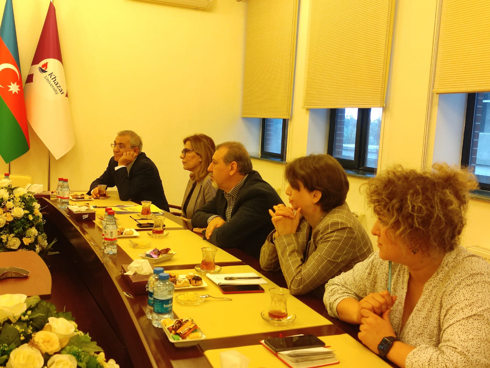 The agreement was signed between the Institute of Soil Science and Agrochemistry and Khazar University.