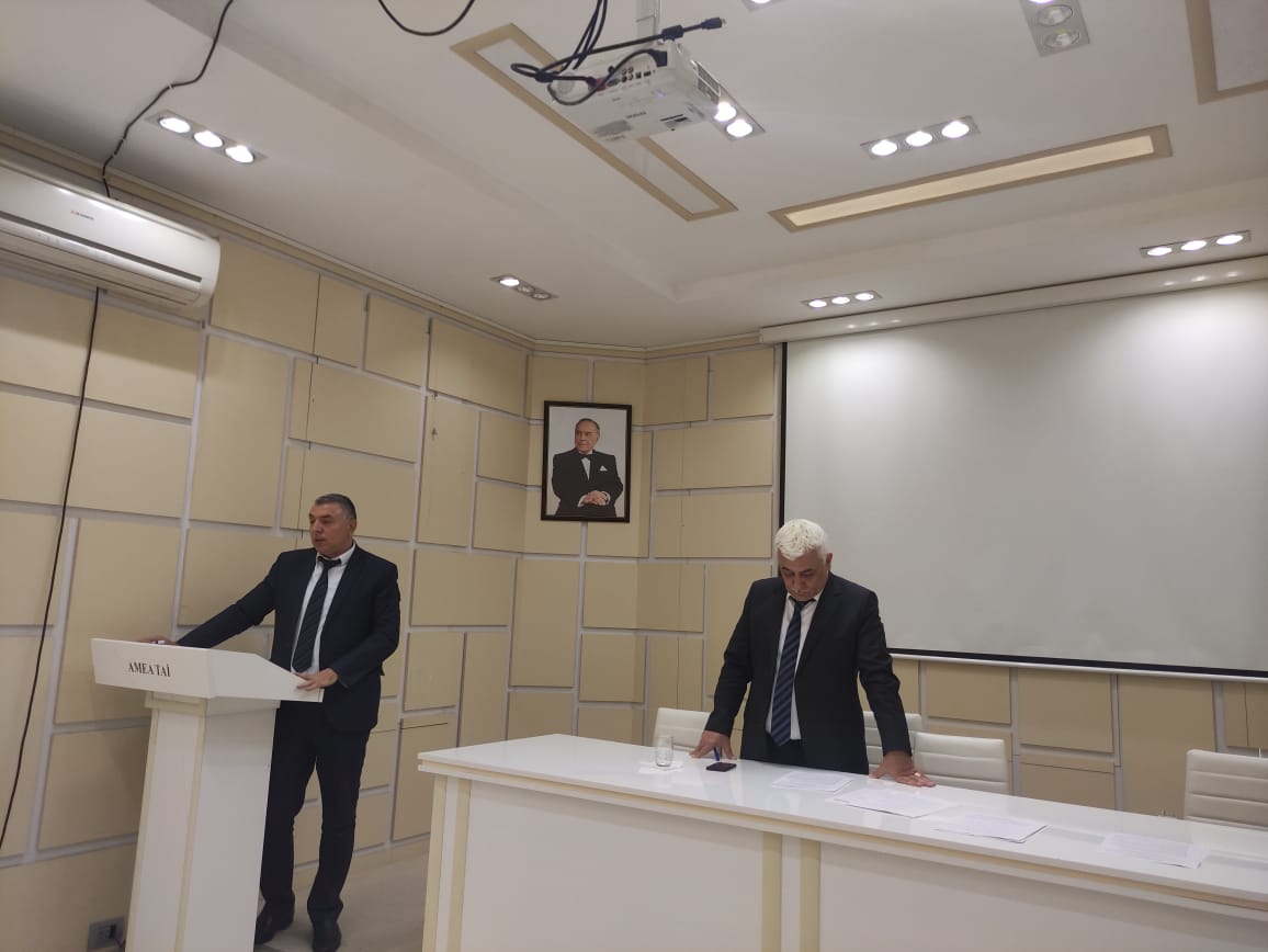 Attestation of doctoral students was held at the Institute of Soil Science and Agrochemistry of ANAS.