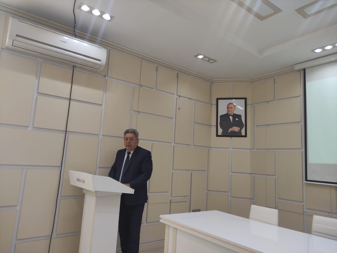A commemorative event on the March 31 Genocide was held at the Institute of Soil Science and Agrochemistry.