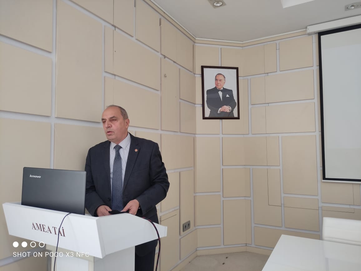 The next meeting was held at the Institute of Soil Science and Agrochemistry of ANAS which was dedicated to the 32nd anniversary of the bloody January 20 tragedy .