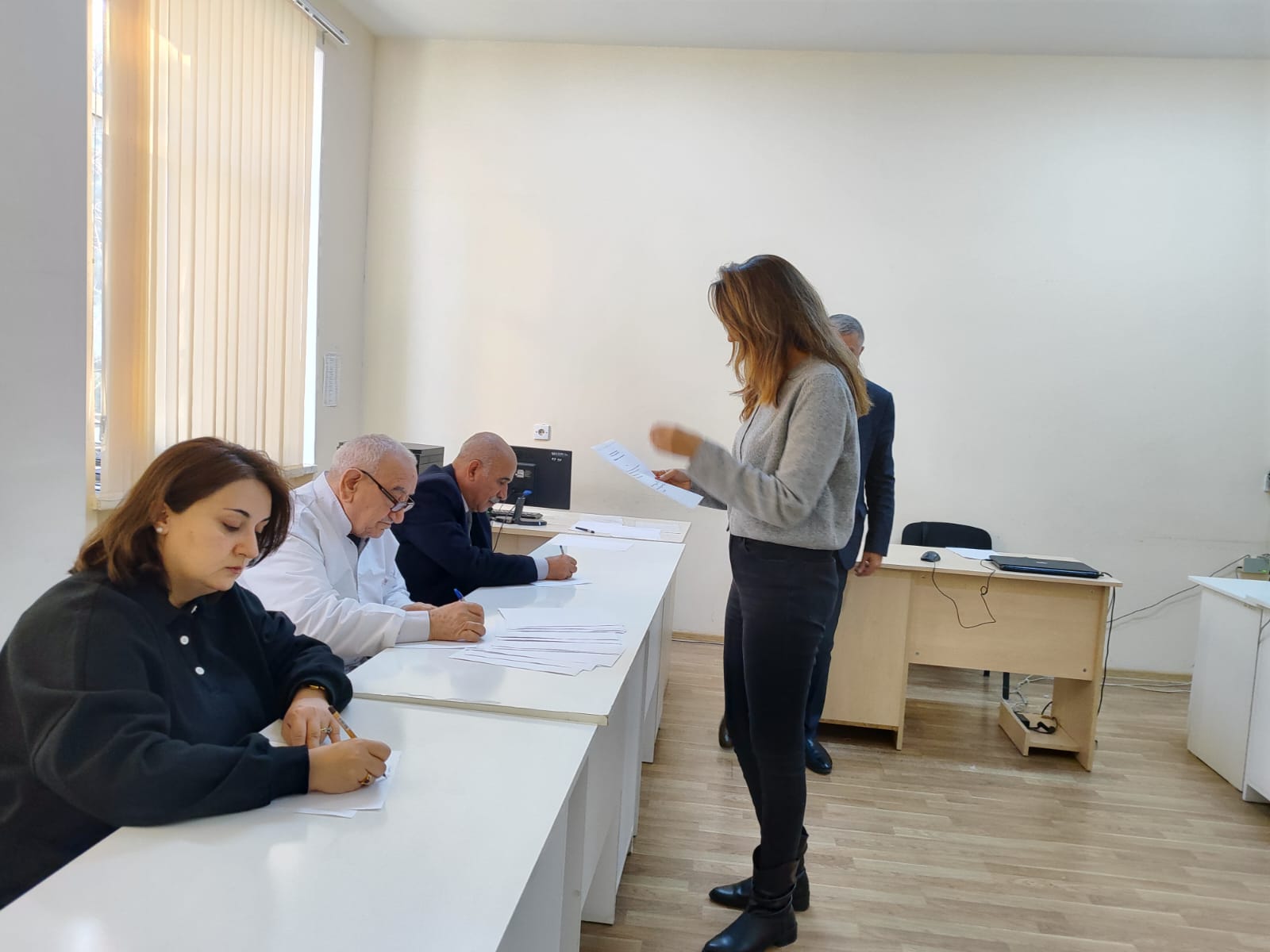 Doctoral (minimum) examinations of PhD students were held at the Institute of Soil Science and AgroChemistry of the Ministry of Science and Education of the Republic of Azerbaijan.