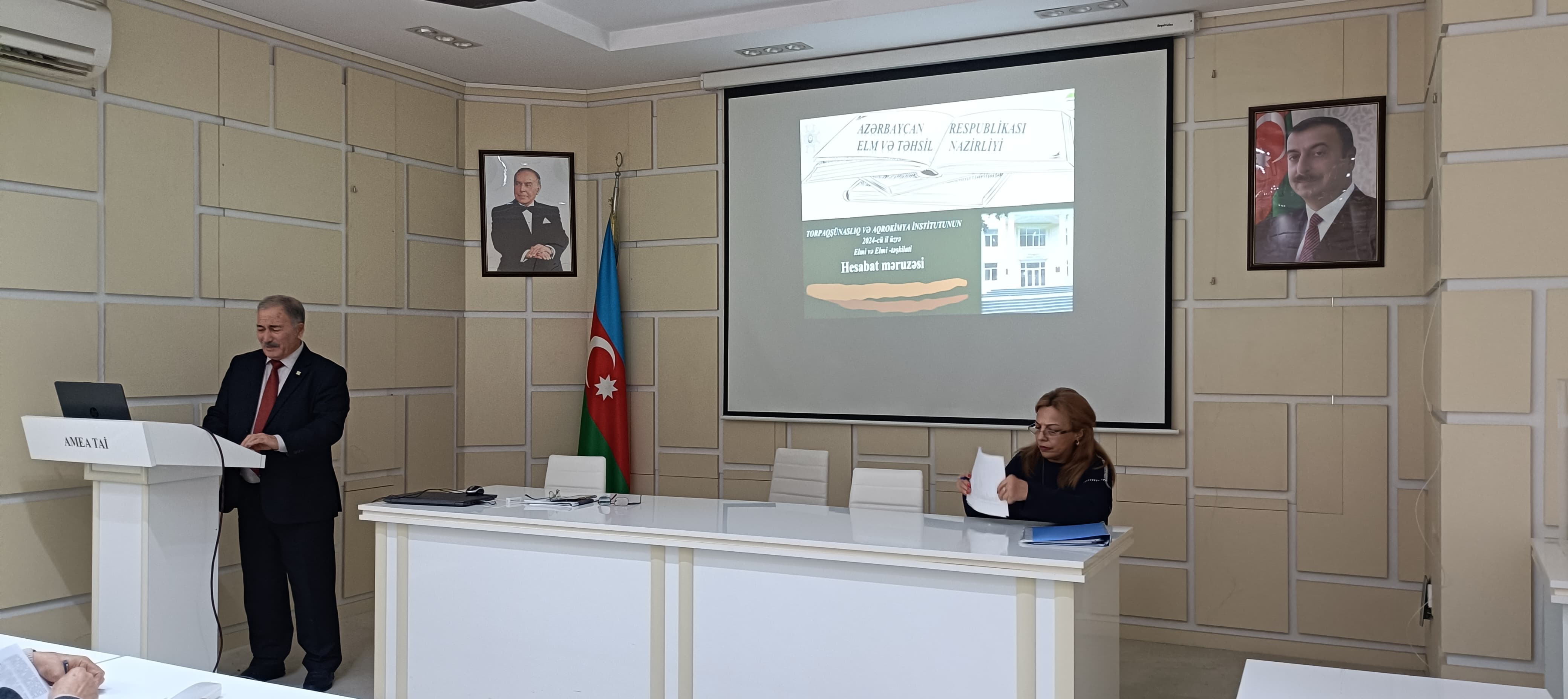 The Institute of Soil Science and Agrochemistry of the Ministry of Science and Education of the Republic of Azerbaijan has presented its annual report for 2024.