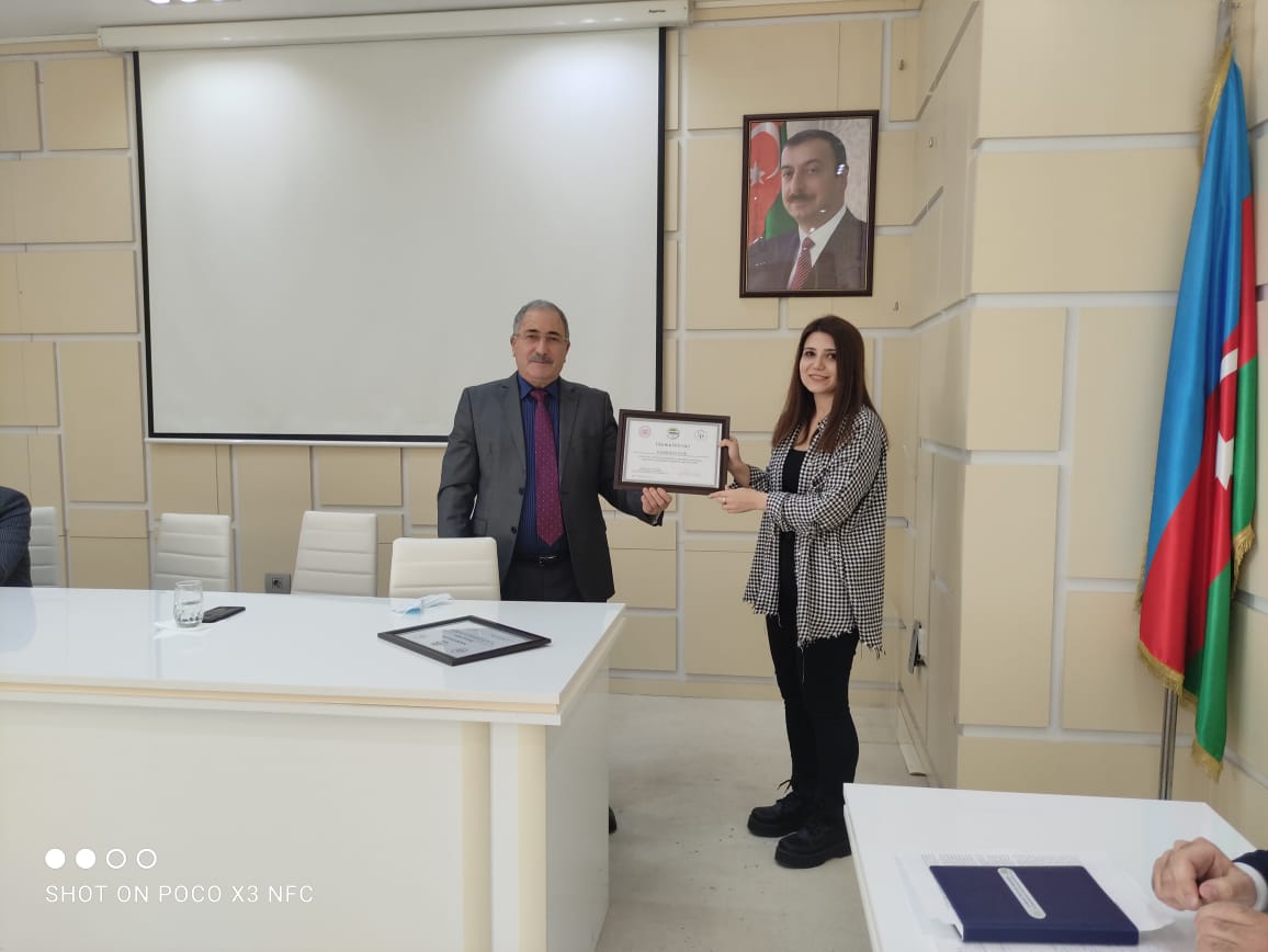 The meeting dedicated to "Youth Day" was held at the Institute of Soil Science and Agrochemistry.