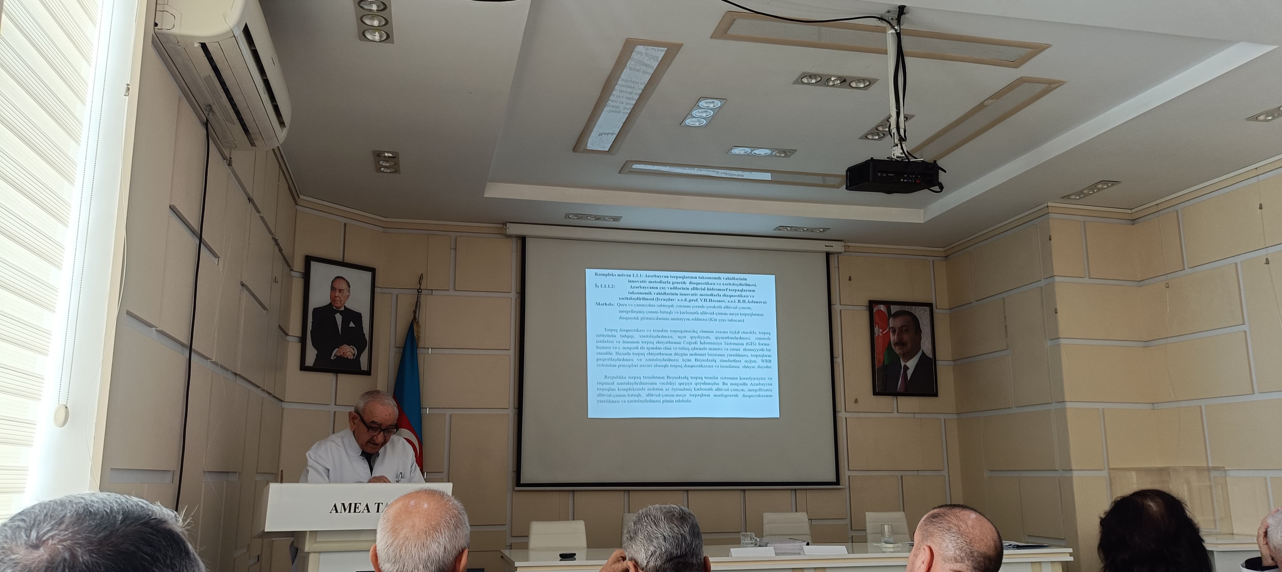 The "Soil Cover Structure" laboratory presented its final report for 2024.