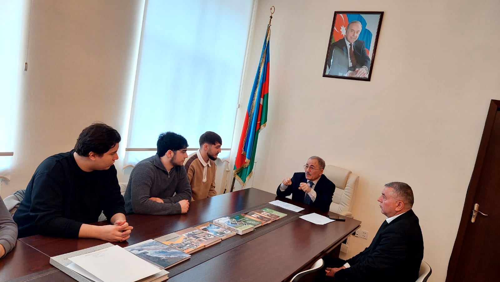 The Students of Sumgayit State University are undergoing internship at the Institute of Soil Science and Agrochemistry of the Ministry of Science and Education of the Republic of Azerbaijan.