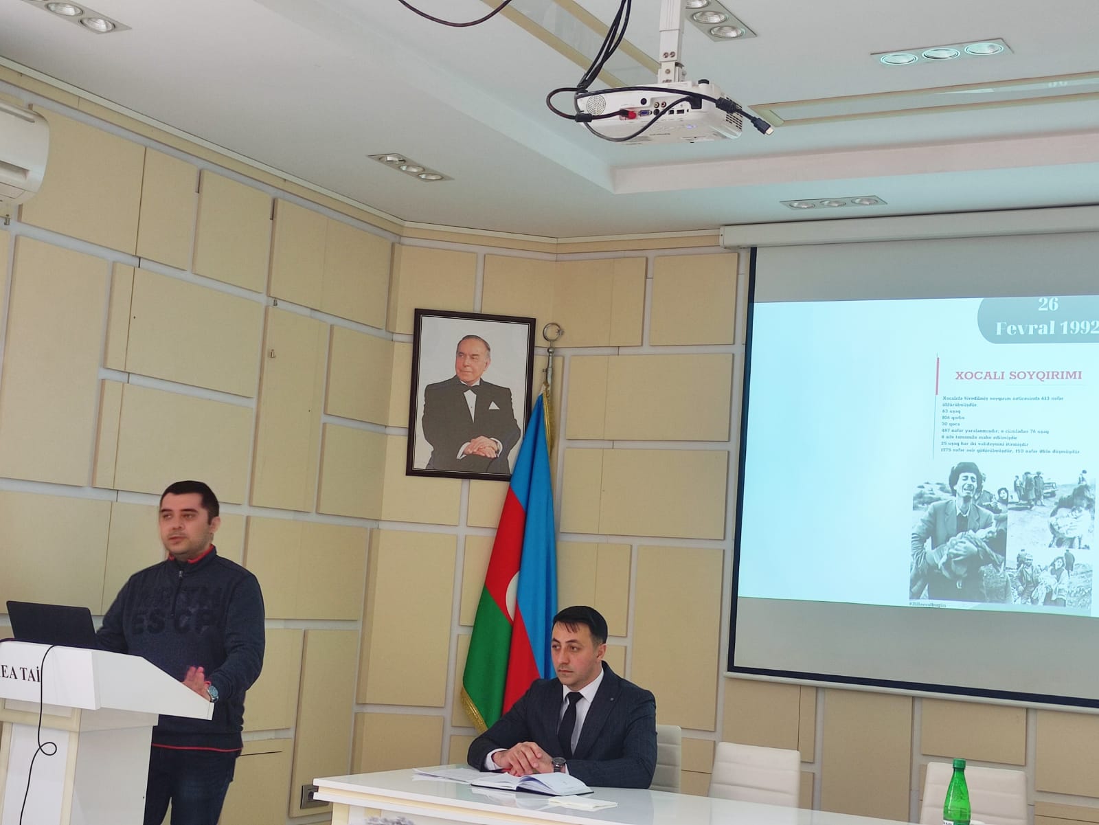 A commemorative event was held in connection with the 31st anniversary of the "Khojaly Genocide".