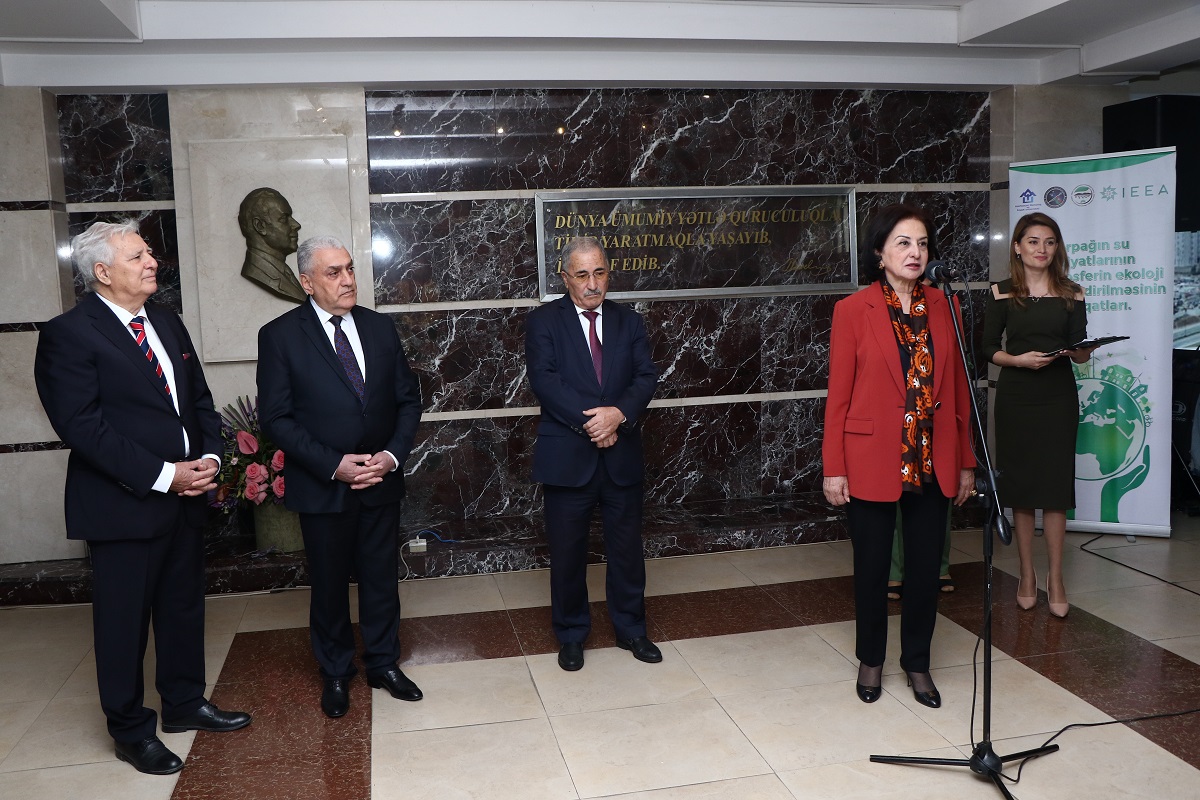 The "Ecological assessment of soil water resources and atmosphere research" conference and exhibition was held.