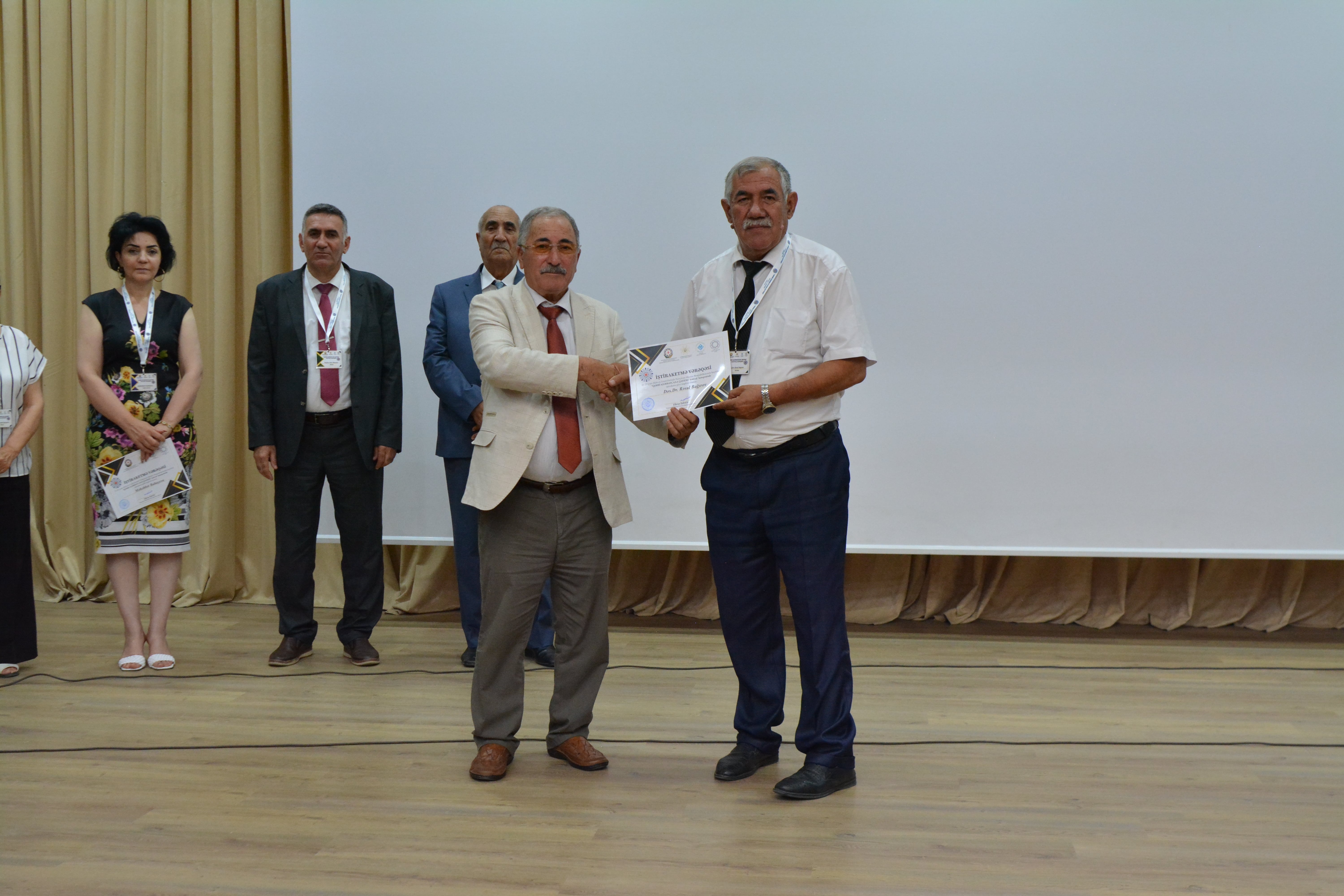 The director general of the Institute of Soil Science and Agrochemistry of the Ministry of Science and Education of the Republic of Azerbaijan made a speech at the festival-congress "Return to Western Azerbaijan" held in Nakhchivan.