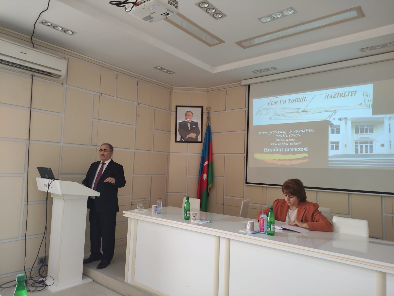 The annual report was heard of the Institute of Soil Science and Agrochemistry for 2022.