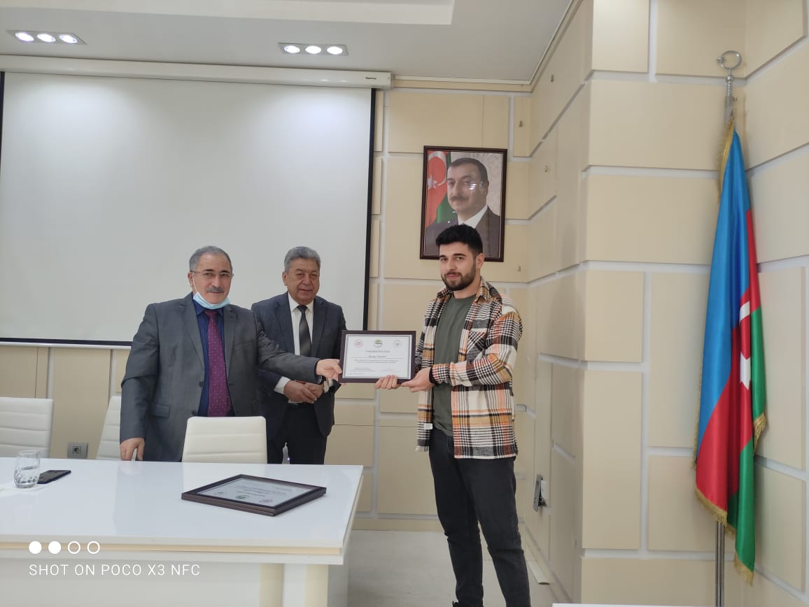 The meeting dedicated to "Youth Day" was held at the Institute of Soil Science and Agrochemistry.