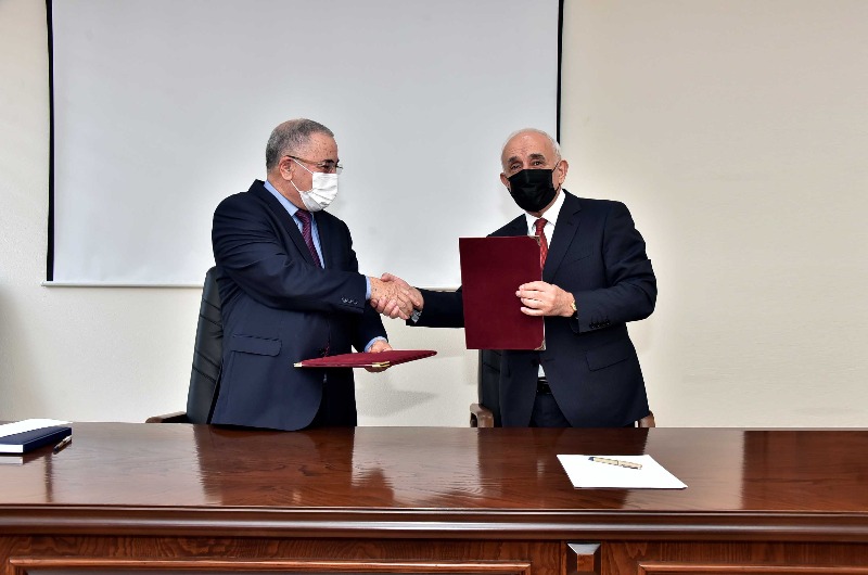 A cooperation agreement was signed between the Institute of Soil Science and Agrochemistry of ANAS and Sumgayit State University.