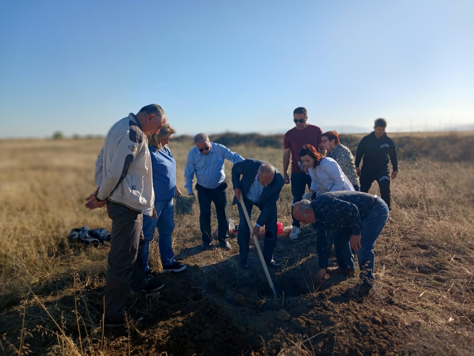 Torpaqşünaslıq və Aqrokimya Institutunun alimləri Qarabağda səfərdə olublar