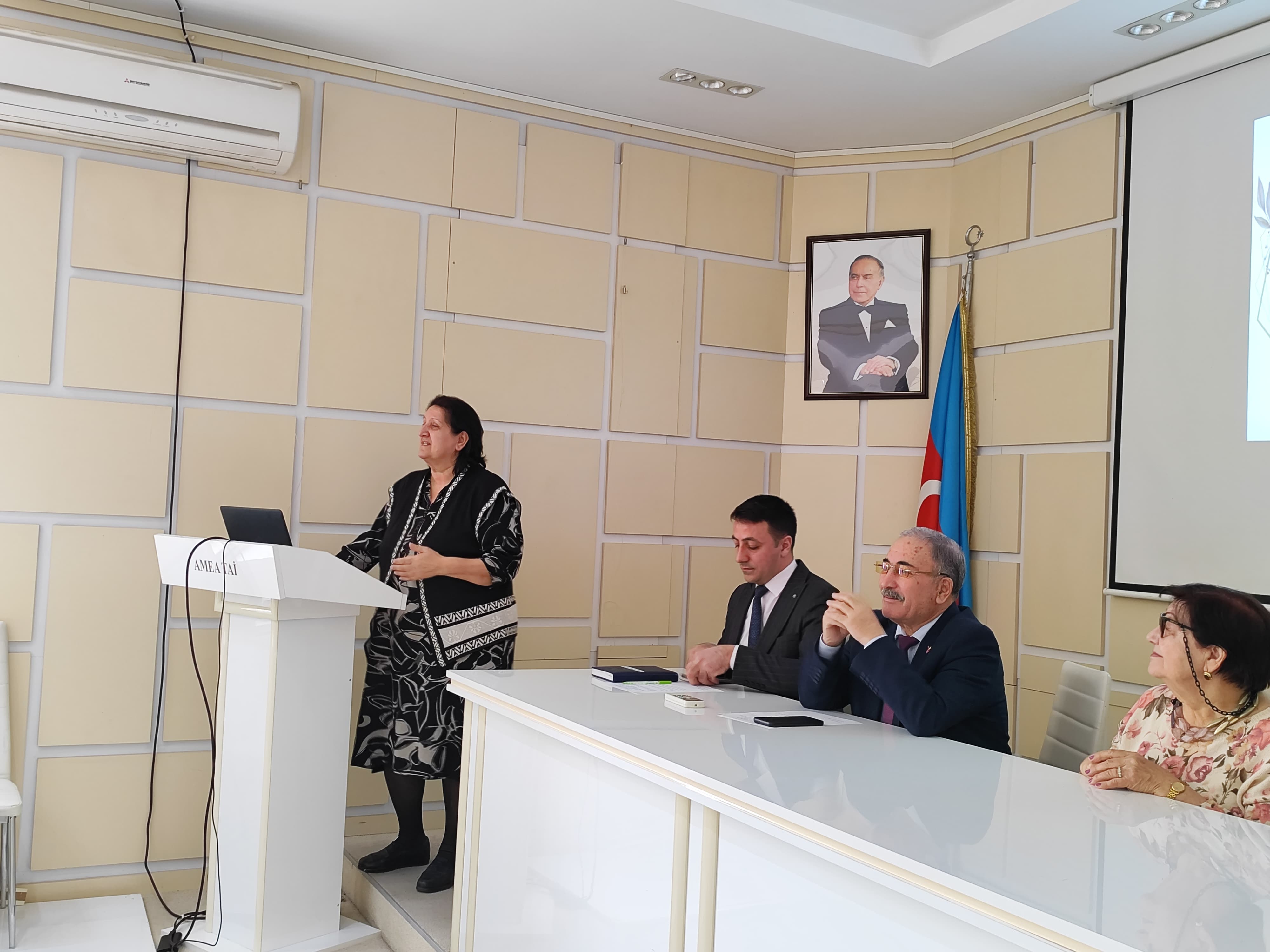 An event was held on the occasion of March 8 - International Women's Day at the Institute of Soil Science and Agrochemistry of the Ministry of Science and Education of the Republic of Azerbaijan.