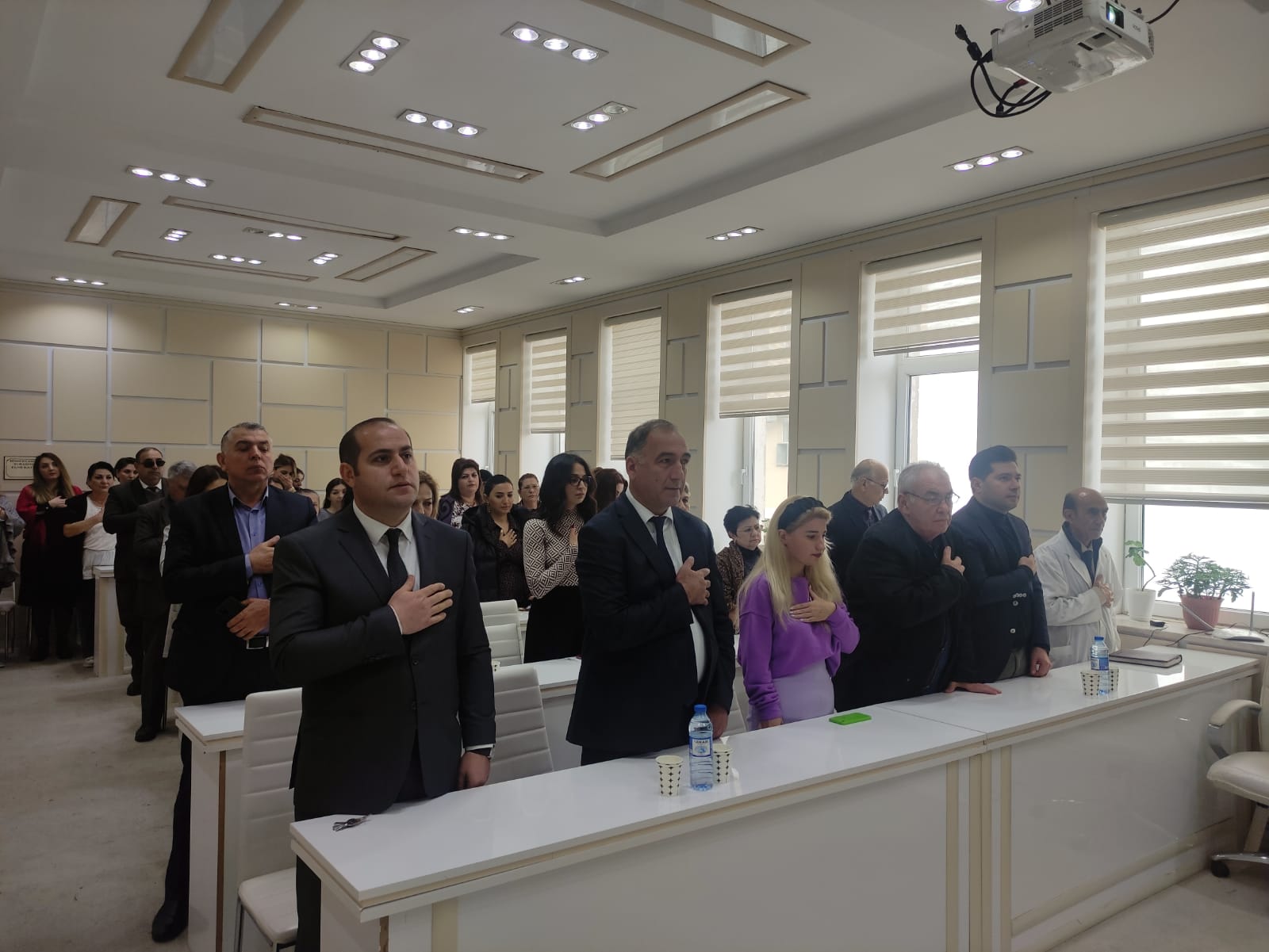 The event was held in the Institute of Soil Science and Agrochemistry on November 8 Victory Day.