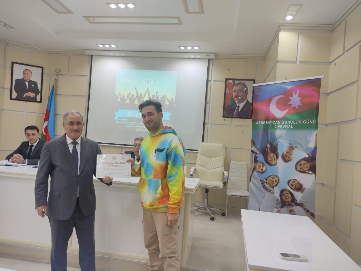 The event related to Youth Day was held at the Institute of Soil Science and Agrochemistry.