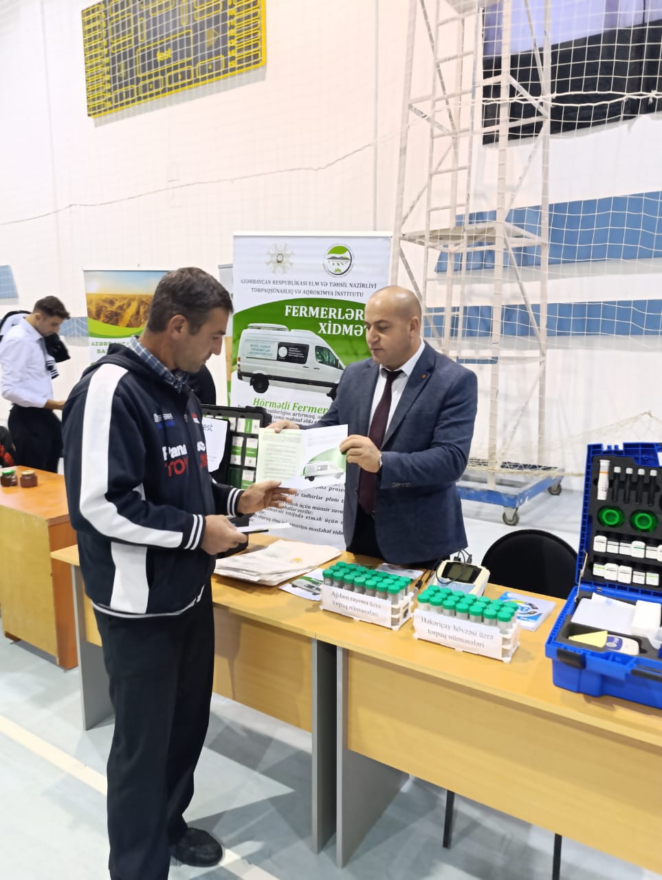 Torpaqşünaslıq və Aqrokimya İnstitutu Şamaxıda keçirilən Aqrar Biznes Festivalında fəal iştirak edib