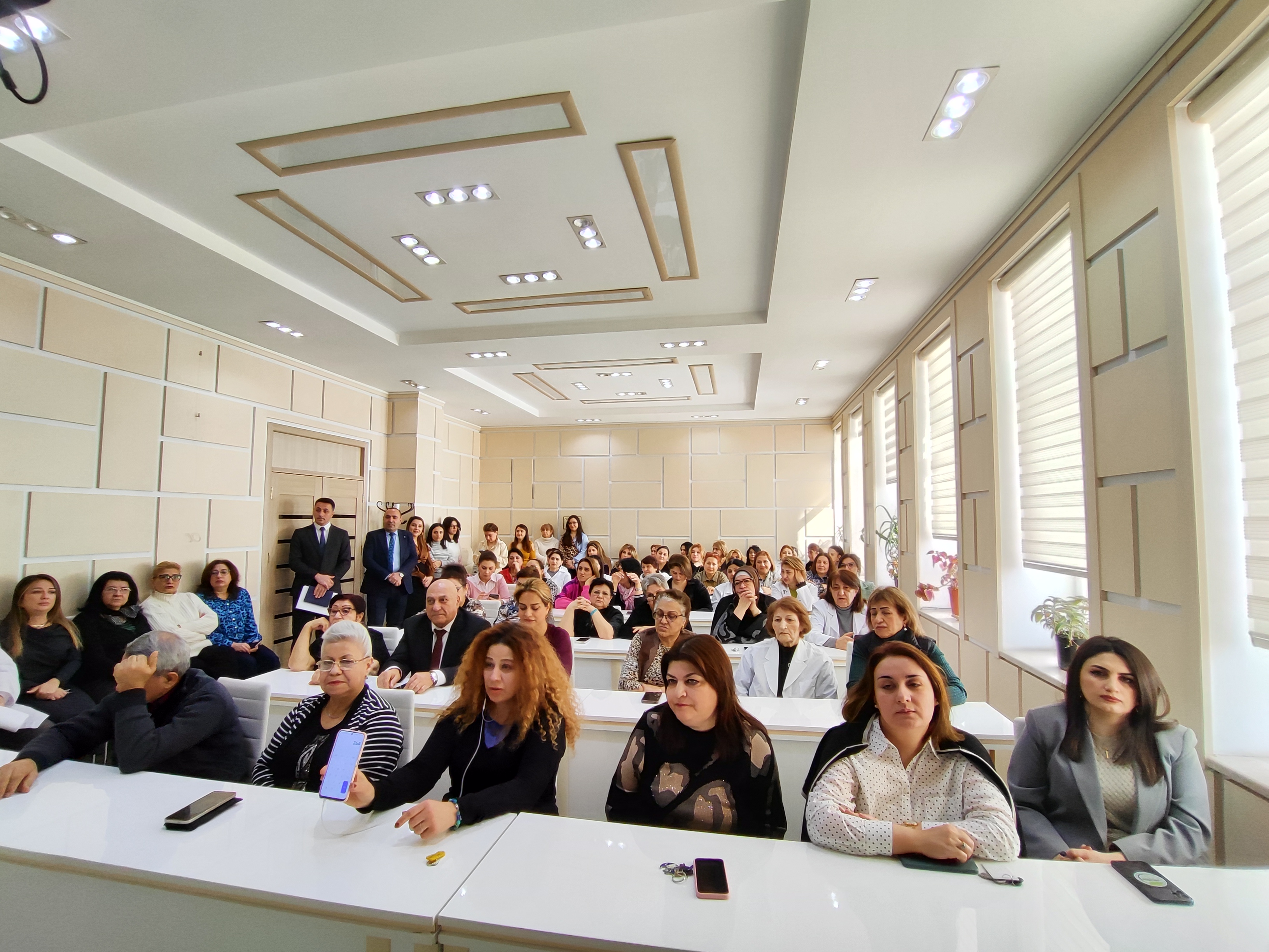 An event was held at the Institute of Soil Science and Agrochemistry of the Ministry of Science and Education of the Republic of Azerbaijan on the occasion of March 8 - International Women's Day.