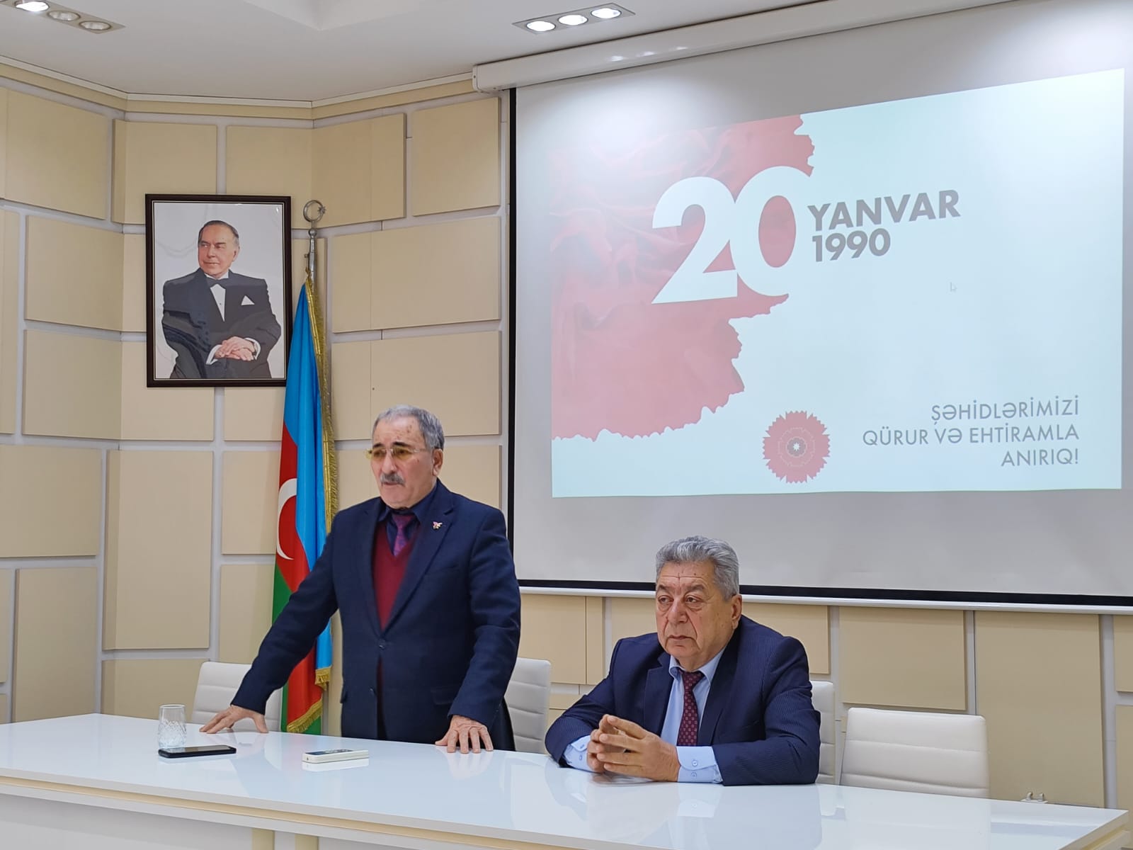 The commemorative event dedicated to the 34th anniversary of the 20 January tragedy  was held at the Institute of Soil Science and Agrochemistry of the Ministry of Science and Education of the Republic of Azerbaijan.