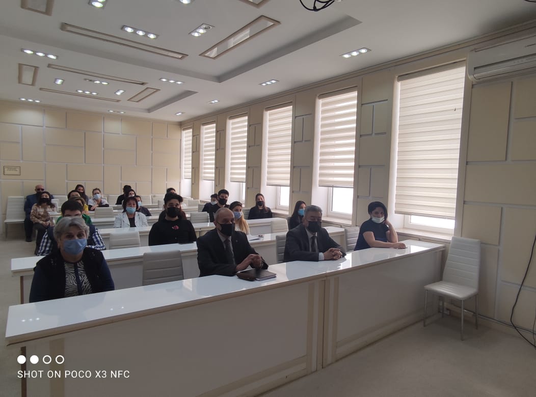 The next meeting was held at the Institute of Soil Science and Agrochemistry of ANAS which was dedicated to the 32nd anniversary of the bloody January 20 tragedy .